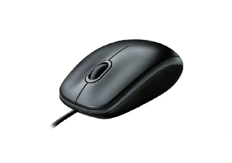 Logitech Wired Mouse M100 Black USB